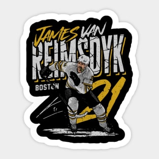 James van Reimsdyk Boston Crack Sticker